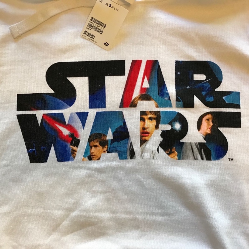 STAR WARS Hoodies Sweatshirts XS,S,L,XL NEW - Picture 2 of 6